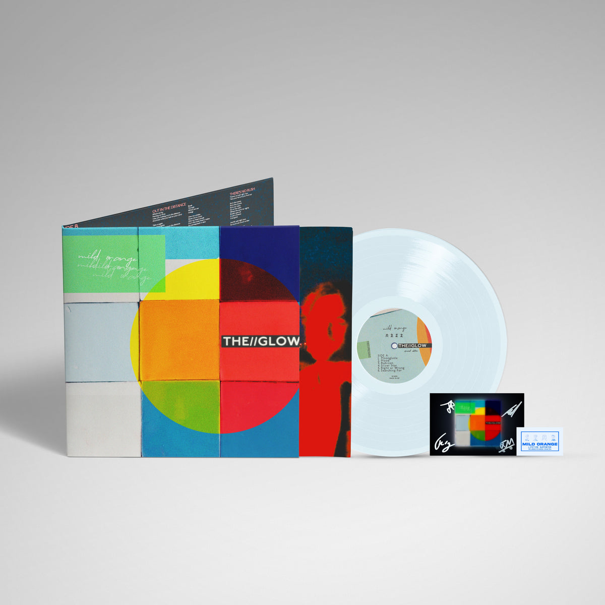 The//Glow' - Special Edition 1st Press - Clear Vinyl LP - 1/100 (SOLD